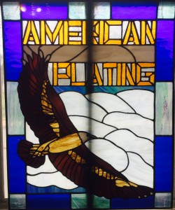 american Plating Company stain glass