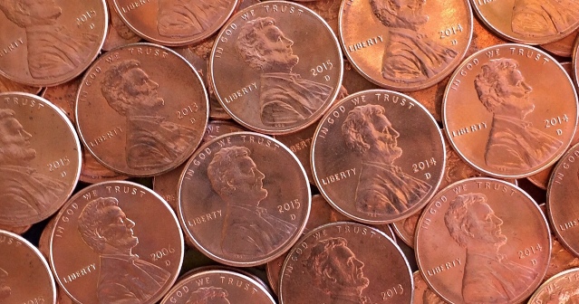 How much copper is in a penny?