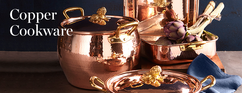 3 Beautiful Steel Lined Copper Bowls